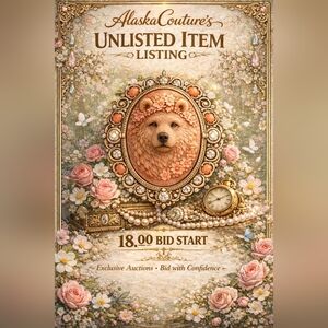AlaskaCouture's 🌷$18.00 Bid Start🌷 Unlisted Item